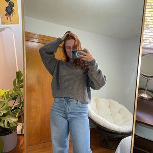 H&M L.O.G.G. Grey Sweater